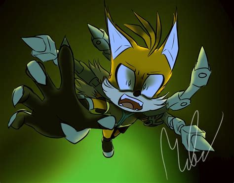 Tails Nine |Sonic Prime | Sonic and shadow, Sonic fan art, Sonic art