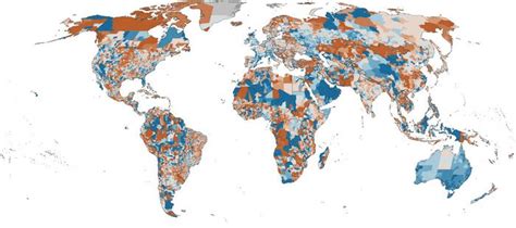 Net migration map [IMAGE] | EurekAlert! Science News Releases