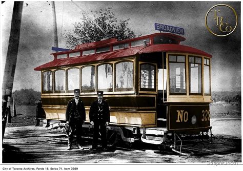 "1896 Toronto Railway Company Streetcar" by StmpnkJnctn | Redbubble