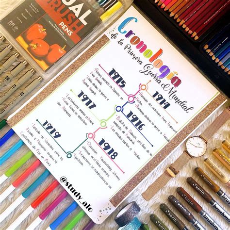 lineas del tiempo bonitas en cuaderno - Búsqueda de Google | Bullet journal school, School ...