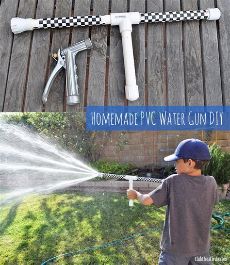 Homemade PVC Water Guns DIY | Club Chica Circle - where crafty is contagious