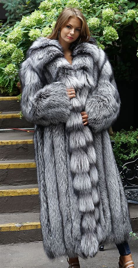 silver fox fur cot Furs – MARC KAUFMAN FURS