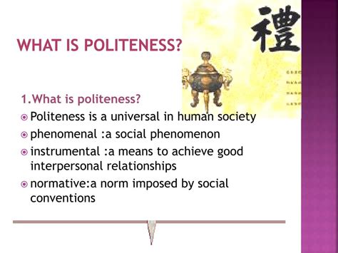 PPT - Politeness in Different Culture PowerPoint Presentation, free download - ID:872936