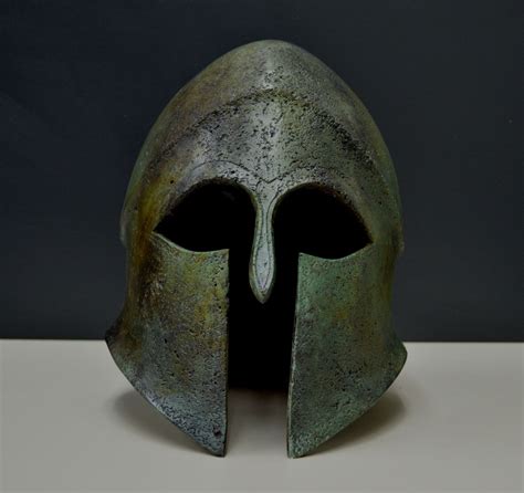 Ancient Greek Helmet Bronze aged - Reproduction Antiques