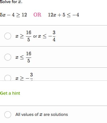 Compound Inequality Examples