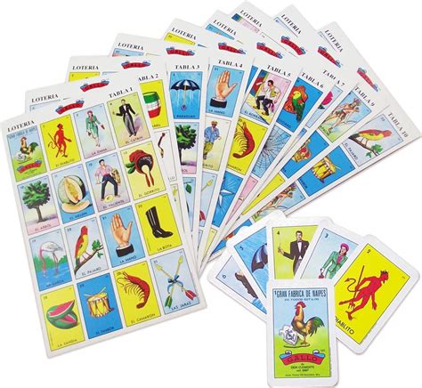 Buy Original Loteria Game Set in Spanish, Mexican Loteria for 10 ...