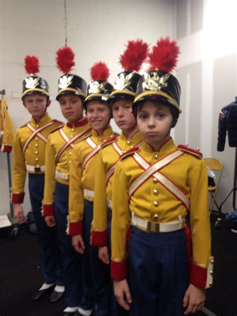 The boys and their soldier costumes for the nutcracker at the New York City ballet | Soldier ...