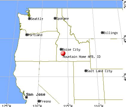 Mountain Home AFB, Idaho (ID 83648) profile: population, maps, real estate, averages, homes ...