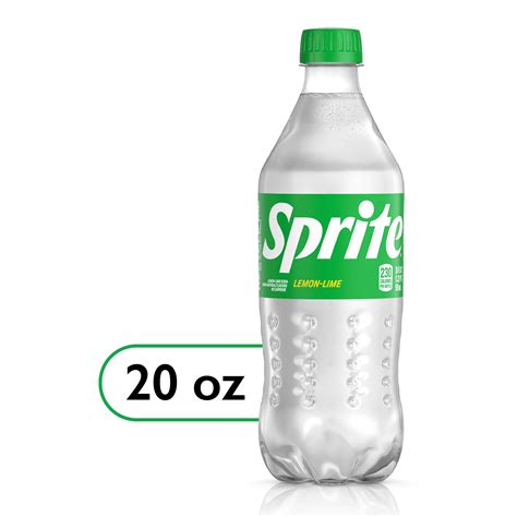 Sprite Lemon Lime Soda Pop, 20 fl oz Bottle - Walmart.com