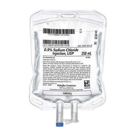 0.9% Sodium Chloride IV Bag | Normal Saline IV Bag – Farris Laboratories, Inc.