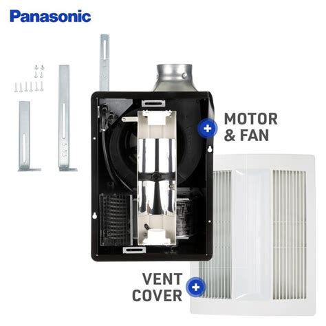 Panasonic WhisperWarm 0.7-Sone 110-CFM White Bathroom Fan in the Bathroom Fans & Heaters ...