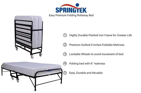 Folding Bed Online - Buy Folding Rollaway Bed online at the Best Price ...