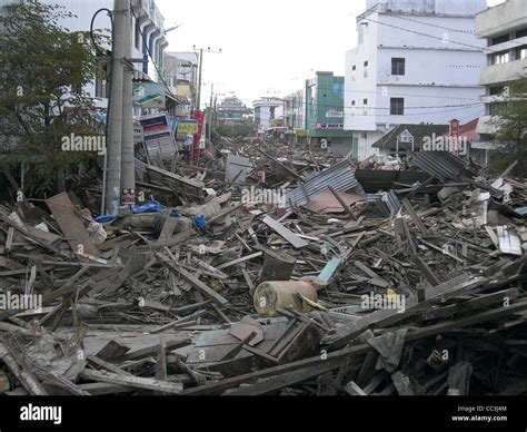 Indonesia - Banda Aceh, The Effects Of The Tsunami In December 2004 Stock Photo - Alamy