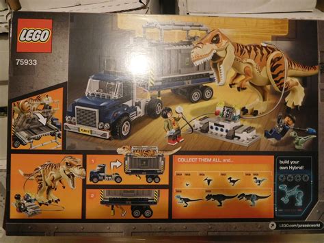 Lego 75933 T-Rex Transport Jurassic World – Collector's Edge Comics