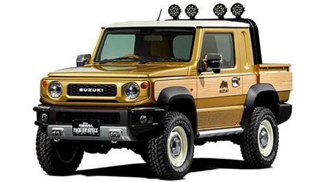 Suzuki bringt Jimny Pickup und Off-Road Concept nach Tokio