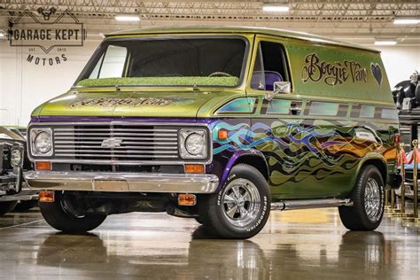 Play That Funky Music In A Custom 1975 Chevrolet G10 Boogie Van