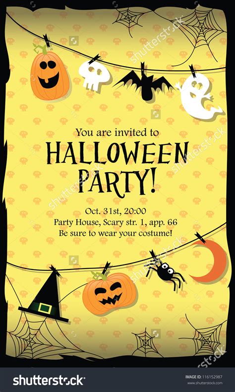 Free Halloween Invitation Cliparts, Download Free Halloween Invitation ...