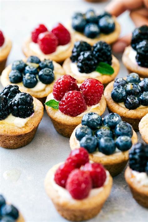 Sugar Cookie Fruit Tarts - Chelsea's Messy Apron