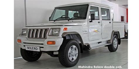 Mahindra Bolero 2.5TD double cab 4x4 Specs in South Africa - Cars.co.za