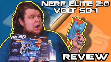 IS NERF ELITE 2.0 WAY BETTER!? NERF Elite 2.0 VOLT SD-1 Blaster Review - YouTube