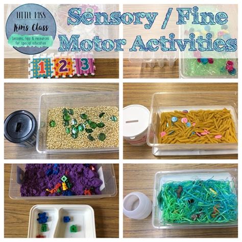 Little Miss Kim's Class: Sensory/ Fine Motor Activities