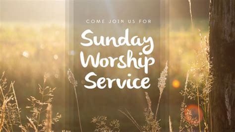 Sunday Morning Worship Service – Camp Hill Church of God