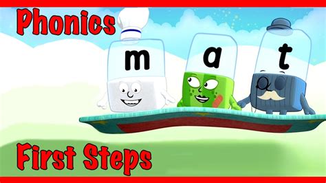 Alphablocks - Word Magic "M-A-T" (Red Learning Level 1) | Phonics videos, Phonics song, Teaching ...