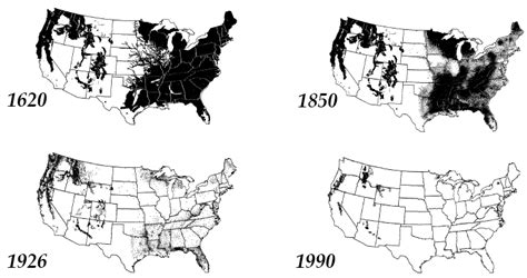 Map of "Virgin Forest" in the USA through the years. : r/MapPorn