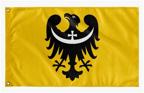 Lower Silesia Flag - Lower Silesia Coat Of Arms, HD Png Download , Transparent Png Image - PNGitem