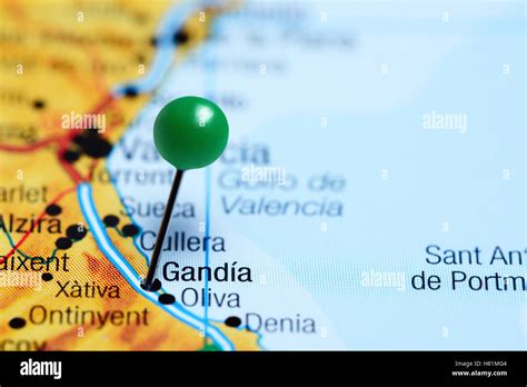 Gandia spain map hi-res stock photography and images - Alamy