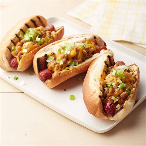 Easy bean-and-cheese-topped hot dogs (WW) – Lance Family Travels