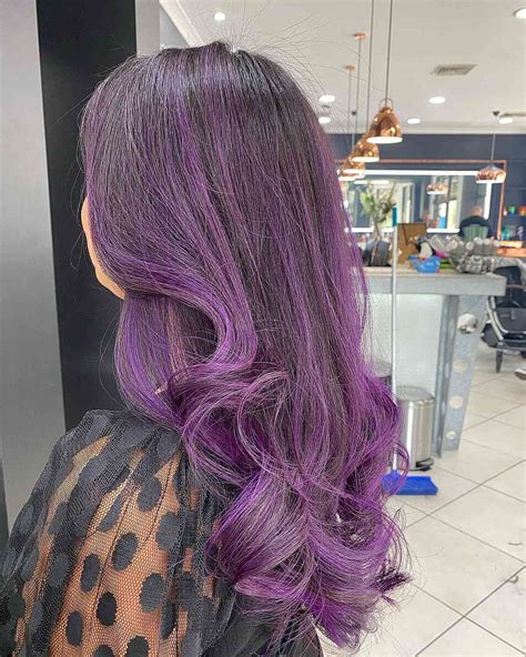 Lilac Color Hair