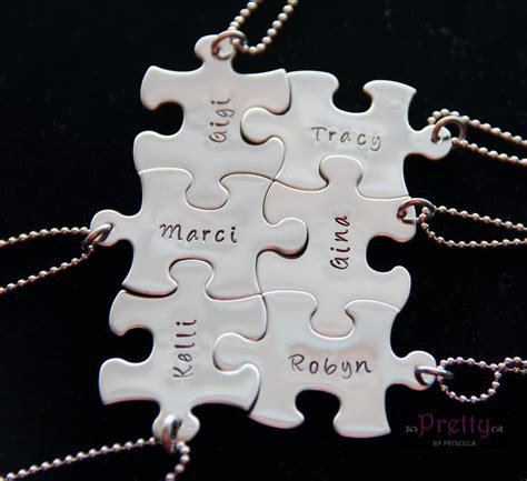 Unique Personalized Gift for Friends/bff-hand Stamped - Etsy