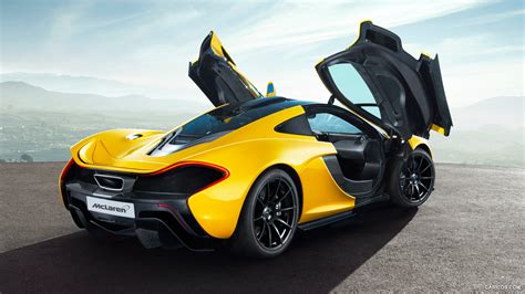 2014 McLaren P1 Doors Open - Rear | Caricos