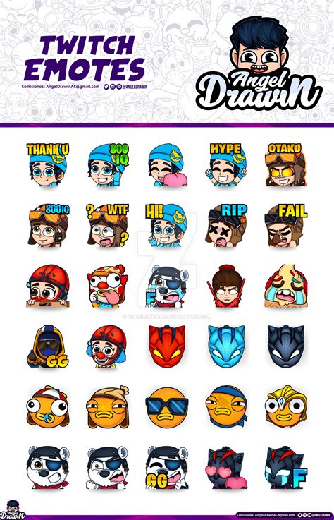 Fortnite Twitch Emotes Design by AngelDrawin by AngelDrawin on DeviantArt