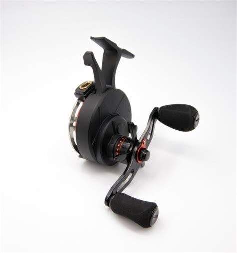 2020 NEW Inline Ice Fishing Reel Ceramic Line Guide Freefall Left Handed | eBay