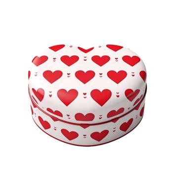 Valentine Love Heart Container Mockup Design, Product Branding, Product Packaging, Packaging PNG ...