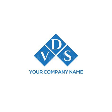 VDS Letter Logo Design on WHITE Background. VDS Creative Initials ...