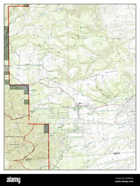 Rye, Colorado, map 1994, 1:24000, United States of America by Timeless Maps, data U.S ...