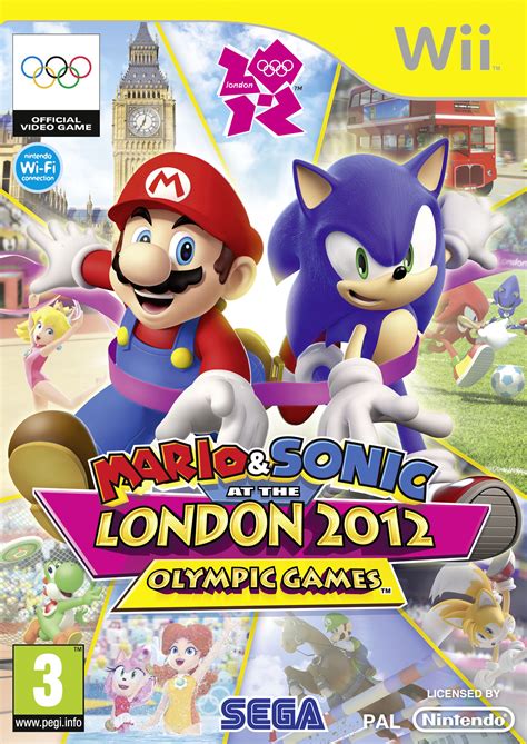 New screenshots of Mario and Sonic at the London 2012 Olympic Games box art of the Wii version ...