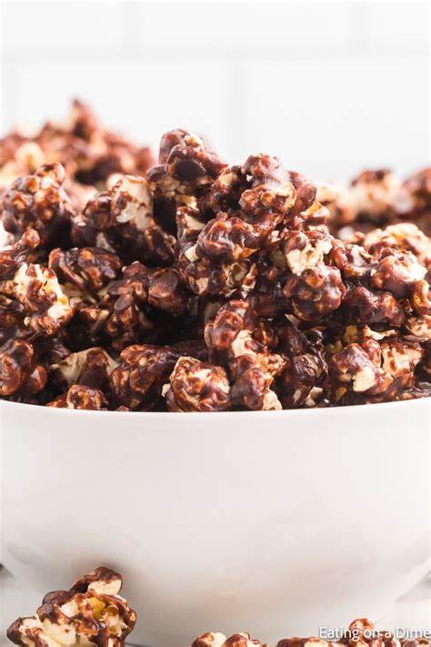 Chocolate Popcorn Recipe - Eating on a Dime