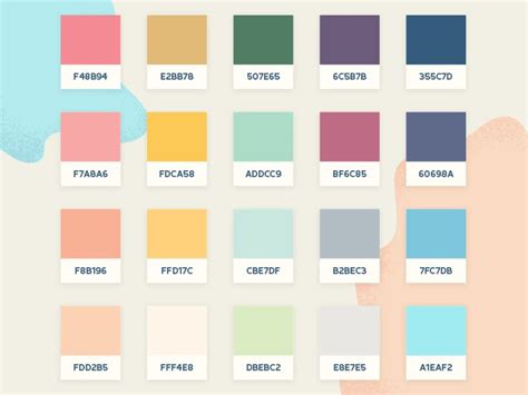 Colors Palette | Hex color palette, Color palette bright, Color palette design