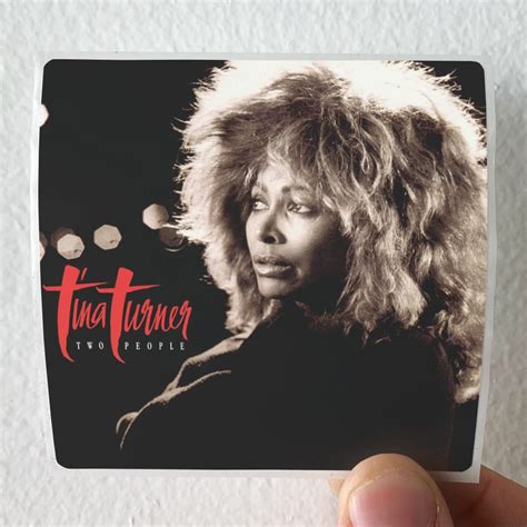 Tina Turner Two People Album Cover Sticker