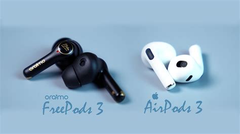 oraimo FreePods 3 vs Apple AirPods 3 // Any Surprises? - YouTube