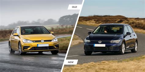 Volkswagen Golf Mk 8 vs Golf Mk7 - Compare | Carwow