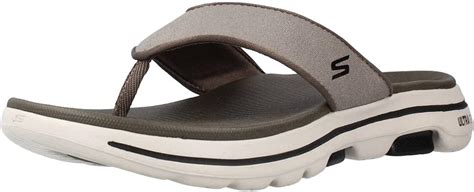 Skechers Men's Gowalk 5 Varson-Performance Walking Flip-Flop Sandal ...