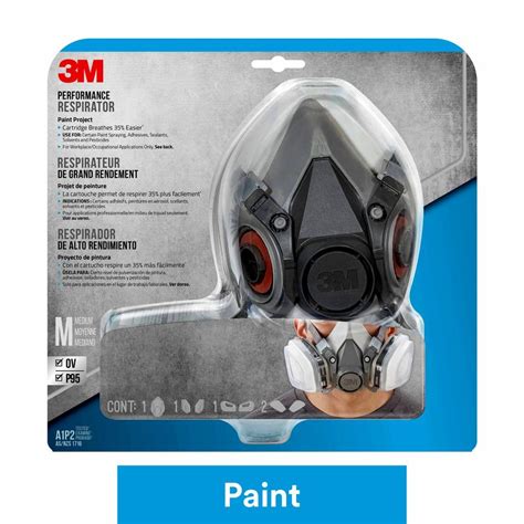 3M Reusable Painting Valved Safety Mask at Lowes.com