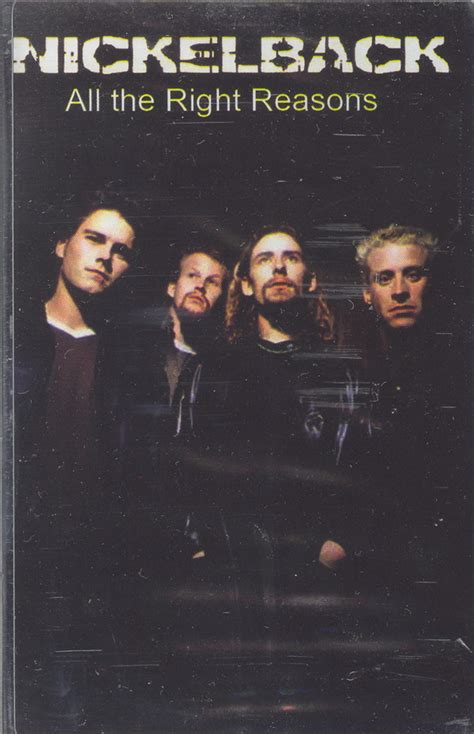 Nickelback – All The Right Reasons (2005, Cassette) - Discogs