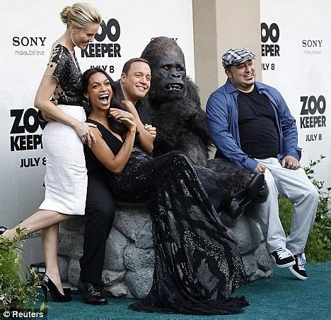 Last Night's Parties: Kevin James, Rosario Dawson Have A Wild Time At "Zookeeper" Premiere; The ...