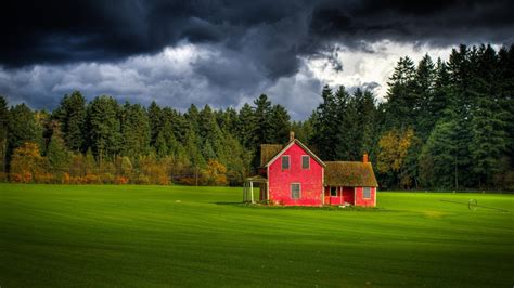 🥇 Forests houses canada dark sky farm wallpaper | (77051)